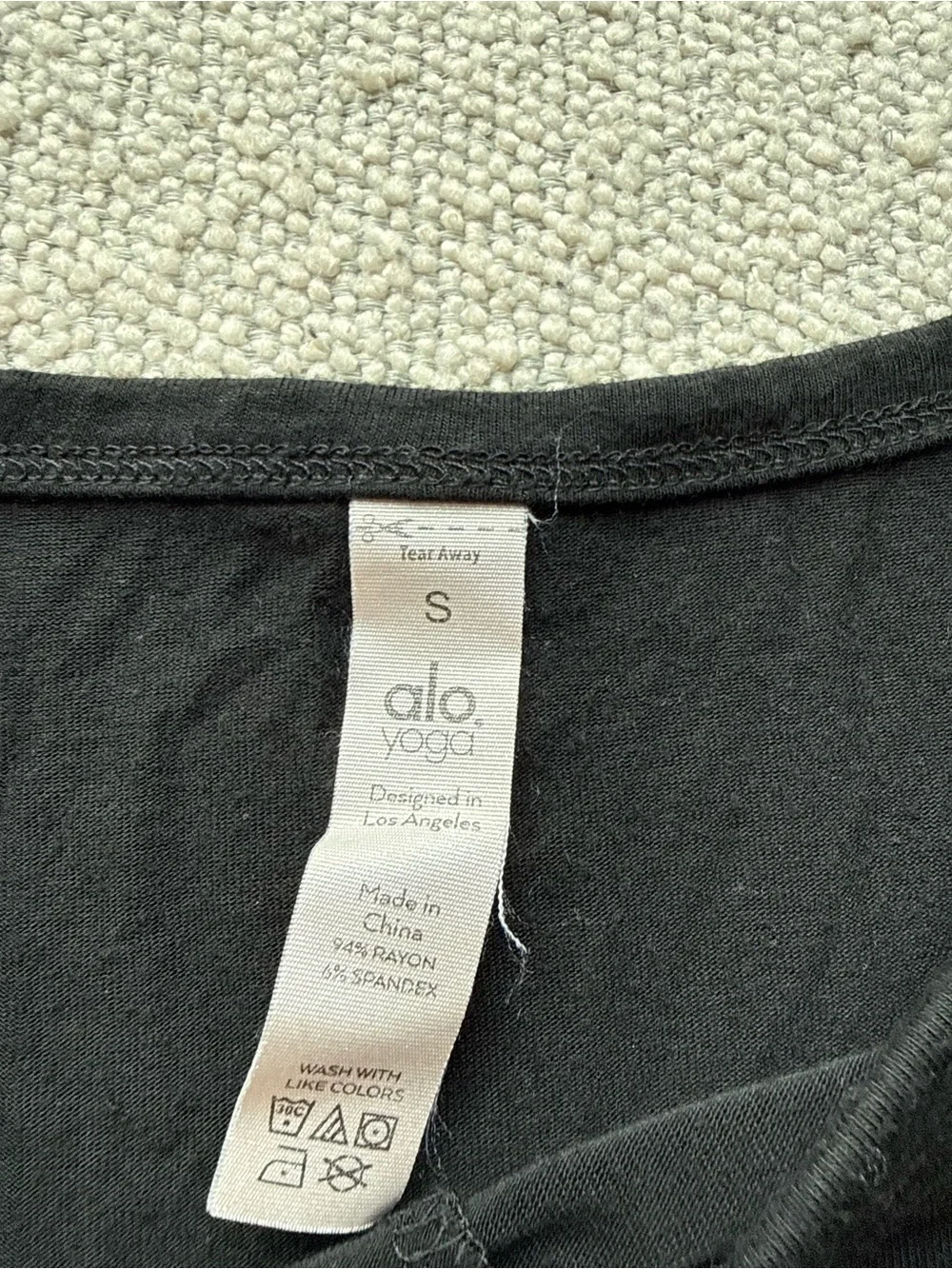 Alo Yoga  crop top size S